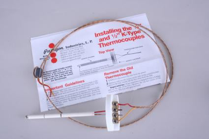 THERMOCOUPLE FULL ASSEMBLY - K-TYPE FOR MOST PARAGON KILNS